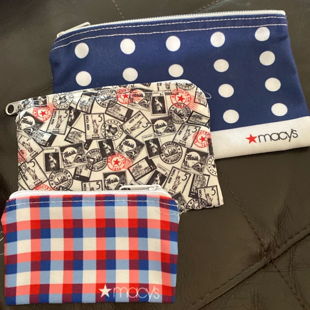 Nesting cosmetic bags.  Brand New!